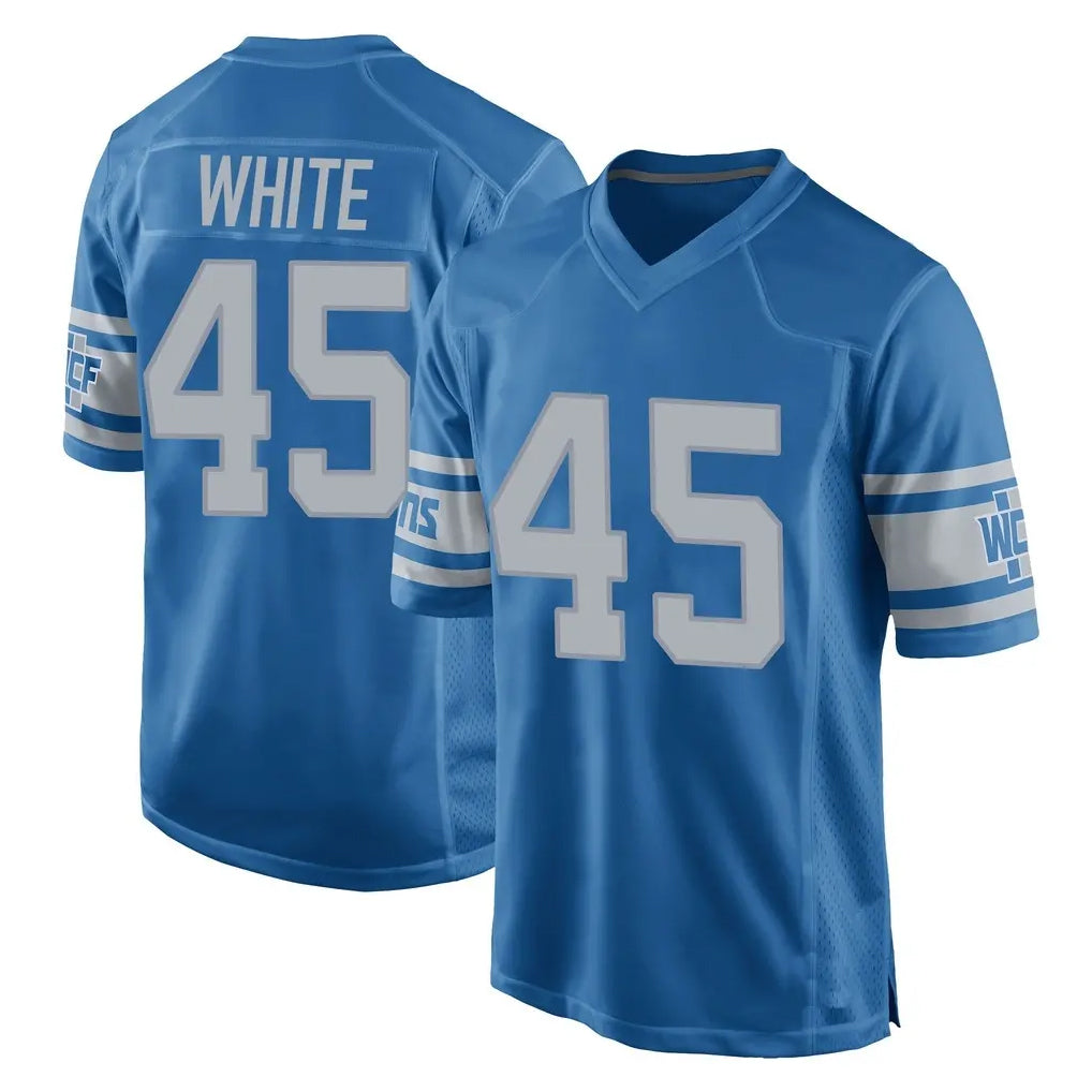 D.Lions #45 Devin White Player Blue Vapor Untouchable Throwback Game Kdoa Stitched Jerseys