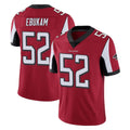 A.Falcons #52 Samson Ebukam Player Red Color Vapor Untouchable Limited Home Game Kdoa Stitched Jerseys
