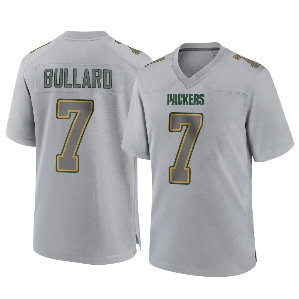 GB.Packers #7 Javon Bullard Player Gray Atmosphere Fashion Home Game Kdoa Stitched Jerseys