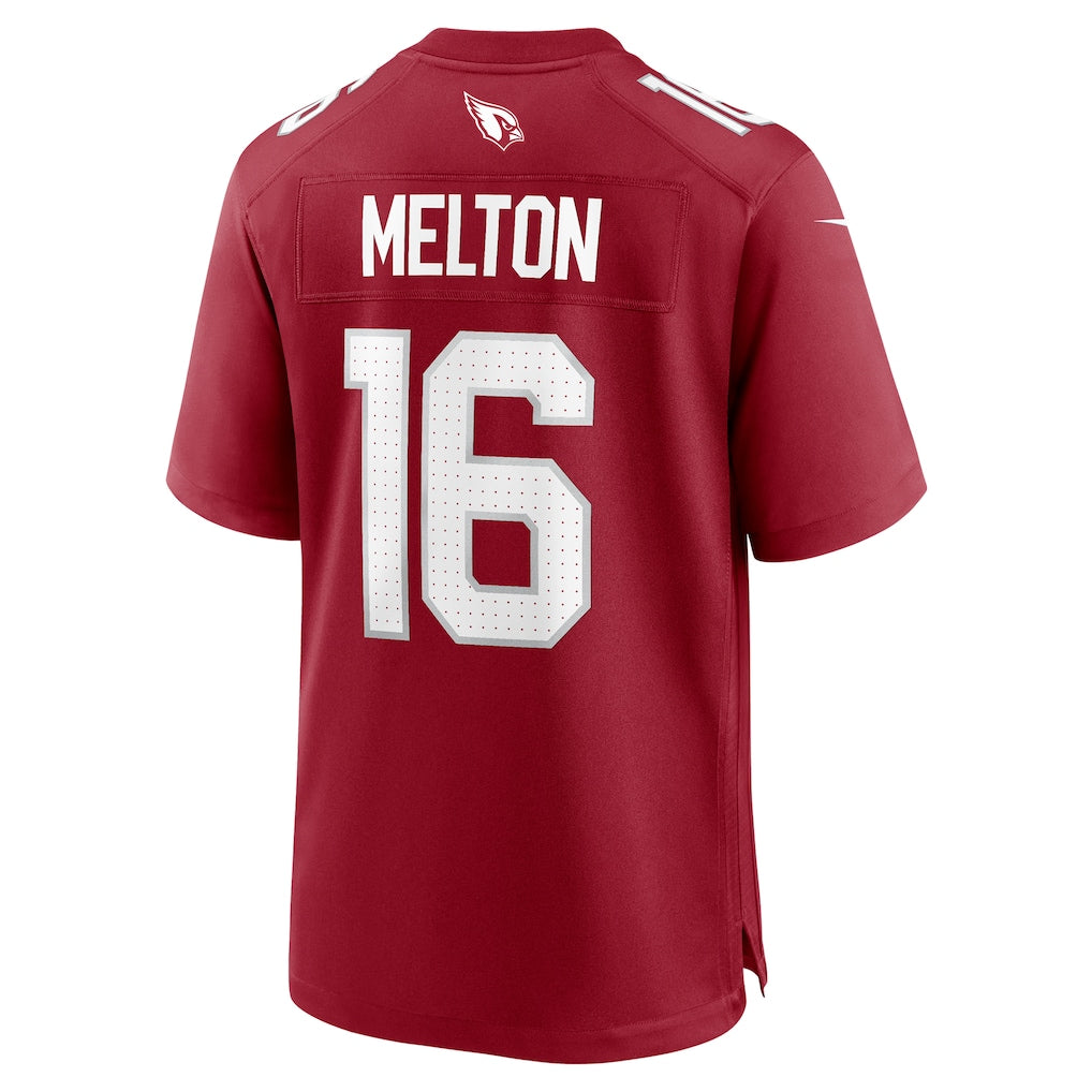 Kdoa A.Cardinals #16 Max Melton Cardinal Team Game Jersey