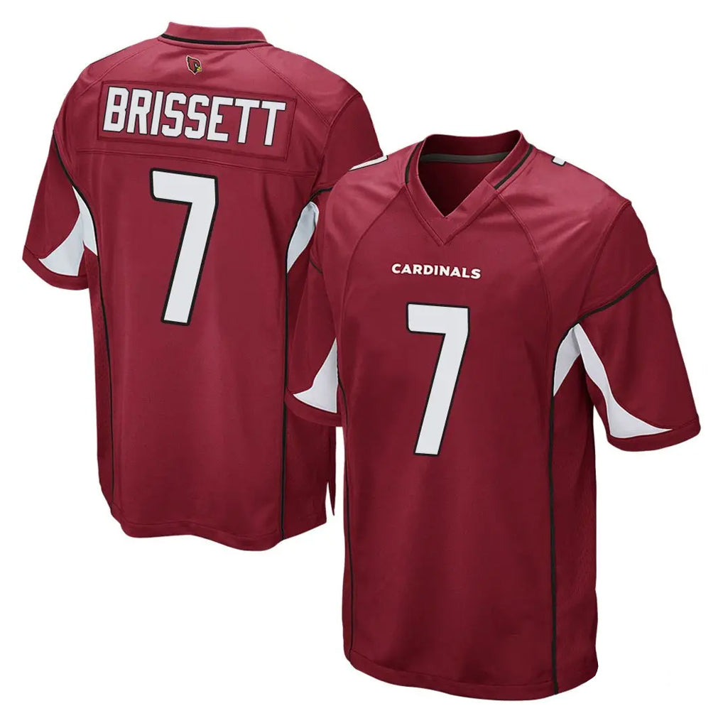 A.Cardinals #7 Jacoby Brissett Player Cardinal Home Game Kdoa Stitched Jerseys
