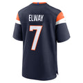 D.Broncos #7 John Elway Player Navy Home Game Kdoa Stitched Jerseys