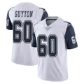 D.Cowboys #60 Tyler Guyton Player White-Navy Limited Color Rush Vapor Untouchable Home Game Xdoa Stitched Jerseys