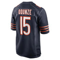 C.Bears #15 Rome Odunze Player Navy Home Game Kdoa Stitched Jerseys