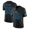 D.Lions #55 Derrick Barnes Player Black Impact Limited Home Game Kdoa Stitched Jerseys