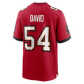 Kdoa TB.Buccaneers #54 Lavonte David Red 50th Season Team Game Jersey