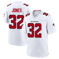 A.Falcons #32 Cash Jones Player White Team Color Home Game Kdoa Stitched Jerseys