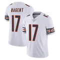 C.Bears #17 Tyson Bagent Player White Vapor Untouchable Limited Home Game Kdoa Stitched Jerseys