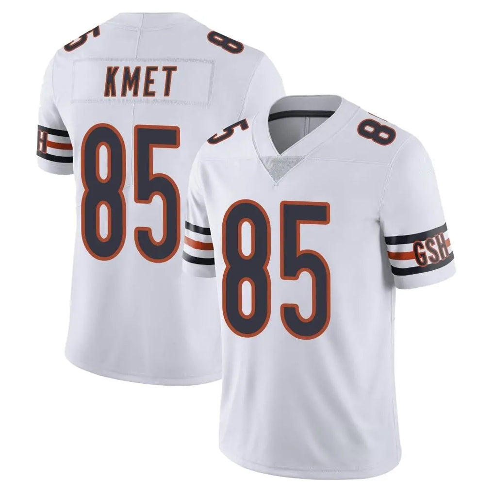 C.Bears #85 Cole Kmet Player White Vapor Untouchable Limited Home Game Kdoa Stitched Jerseys
