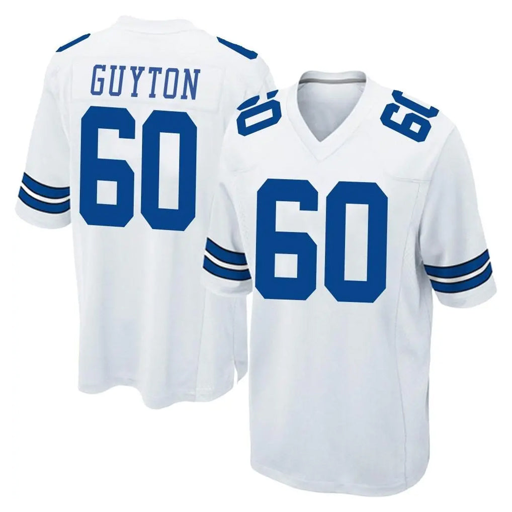 D.Cowboys #60 Tyler Guyton Player White Home Game Xdoa Stitched Jerseys