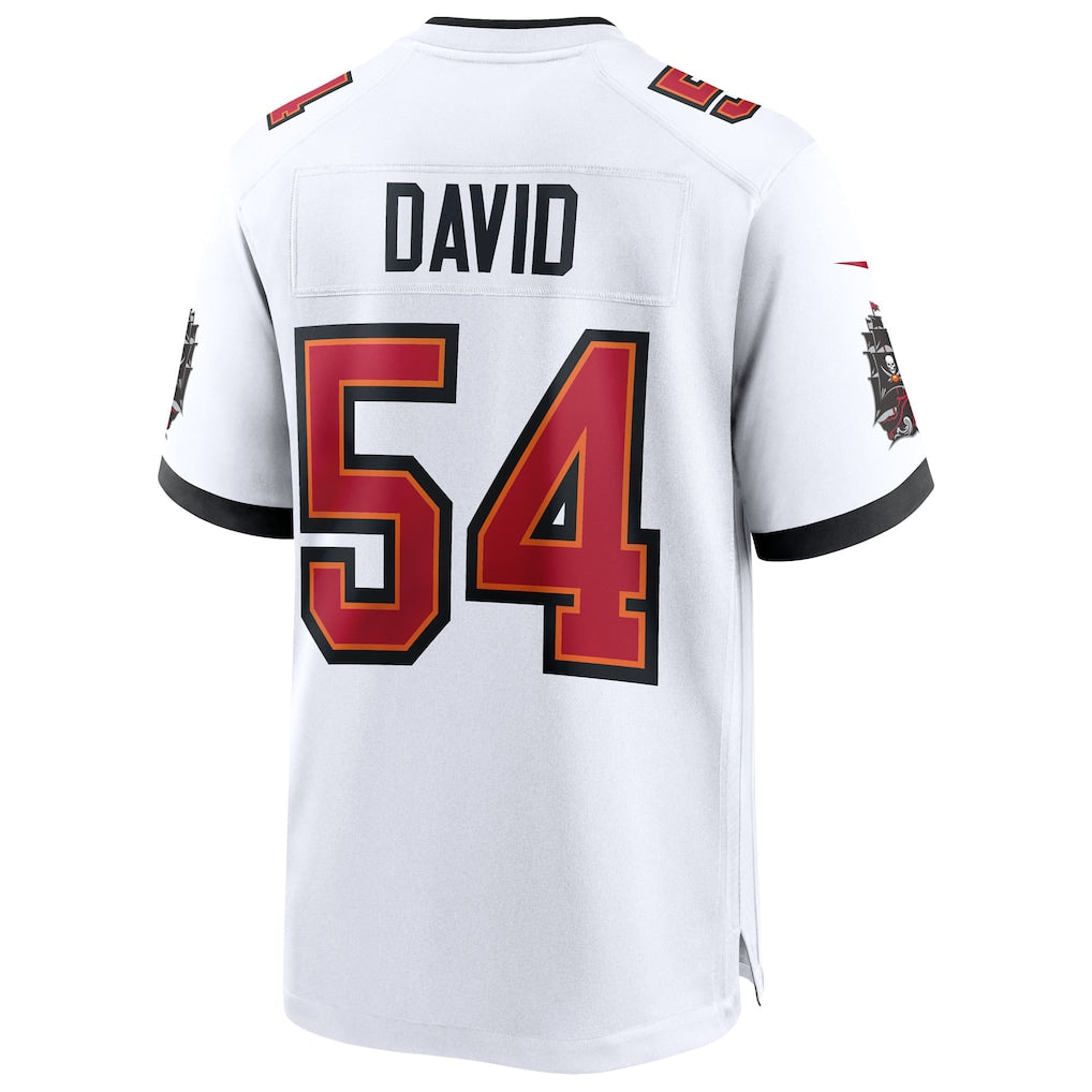 Kdoa TB.Buccaneers #54 Lavonte David White 50th Season White Game Jersey