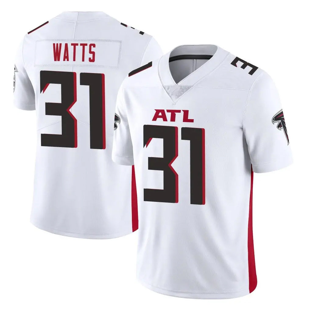 A.Falcons #31 Xavier Watts Player White Vapor Untouchable Limited Home Game Kdoa Stitched Jerseys