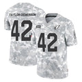 A.Cardinals #42 Dadrion Taylor-Demerson Player Arctic Camo Limited Salute To Service Home Game Kdoa Stitched Jerseys