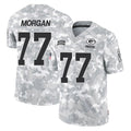 GB.Packers #77 Jordan Morgan Player Arctic Camo Salute To Service Limited Kdoa Stitched Jerseys
