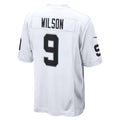 Kdoa LV.Raiders #9 Tyree Wilson White Game Jersey