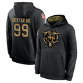 C.Bears #99 Gervon Dexter Sr. Player Black Salute to Service Pullover Hoodies Limited Kdoa Stitched Jerseys