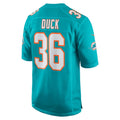 Kdoa M.Dolphins #36 Storm Duck Aqua Game Jersey