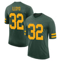 GB.Packers #32 MarShawn Lloyd Player Green Alternate Vapor Home Game Kdoa Stitched Jerseys
