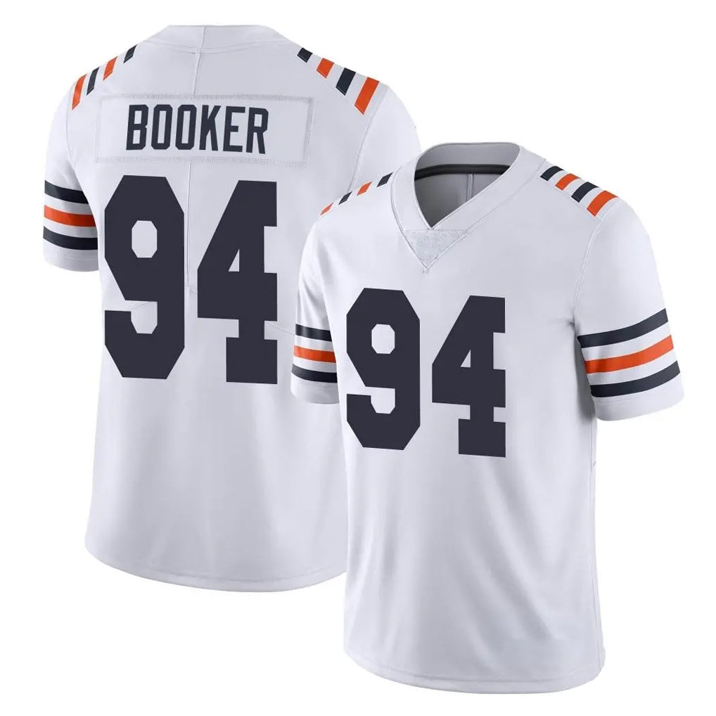 C.Bears #94 Austin Booker Player White Classic Vapor Limited Home Game Kdoa Stitched Jerseys