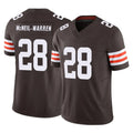 C.Browns #28 Emmanuel McNeil-Warren Player Brown Vapor F.U.S.E. Limited Home Game Kdoa Stitched Jerseys