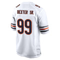 C.Bears #99 Gervon Dexter Sr. Player White Home Game Kdoa Stitched Jerseys