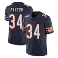 C.Bears #34 Walter Payton Player Navy Vapor Untouchable Limited Home Game Kdoa Stitched Jerseys