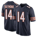 C.Bears #14 Kalif Raymond Player Navy Home Game Kdoa Stitched Jerseys