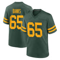 GB.Packers #65 Aaron Banks Player Green Alternate Home Game Kdoa Stitched Jerseys