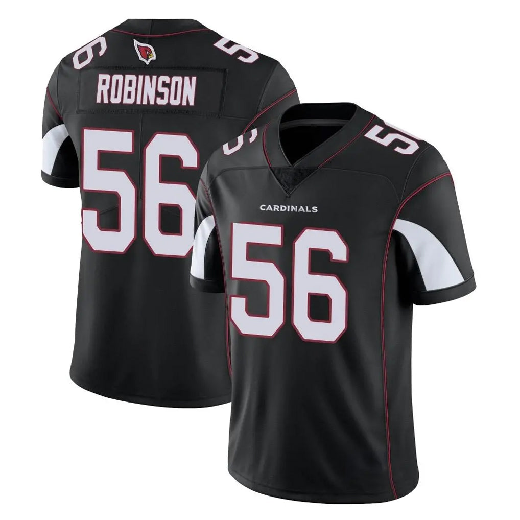 A.Cardinals #56 Darius Robinson Player Black Vapor Limited Home Game Kdoa Stitched Jerseys