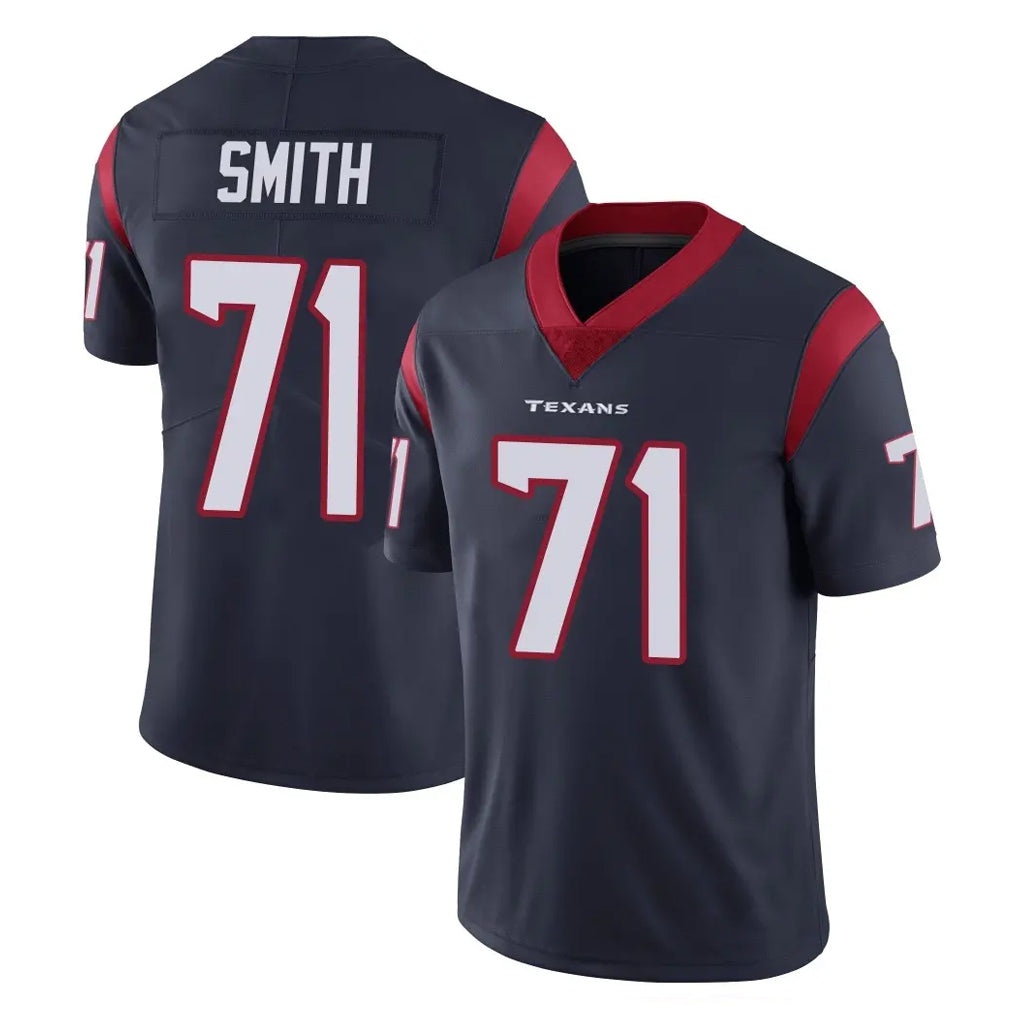 H.Texans #71 Braden Smith Player Navy Limited Vapor Untouchable Home Game Kdoa Stitched Jerseys