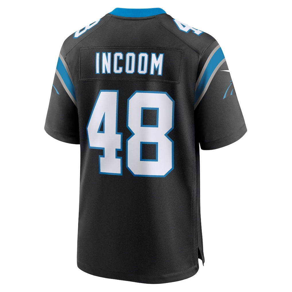 Kdoa C.Panthers #48 Thomas Incoom Black Team Game Jersey