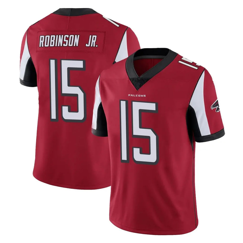 A.Falcons #15 Brian Robinson Player Red Color Vapor Untouchable Limited Home Game Kdoa Stitched Jerseys