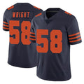 C.Bears #58 Darnell Wright Player Navy Blue Alternate Vapor Untouchable Limited Kdoa Stitched Jerseys