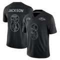 B.Ravens #8 Lamar Jackson Player Black Limited 2026 Salute to Service Home Game Kdoa Stitched Jerseys