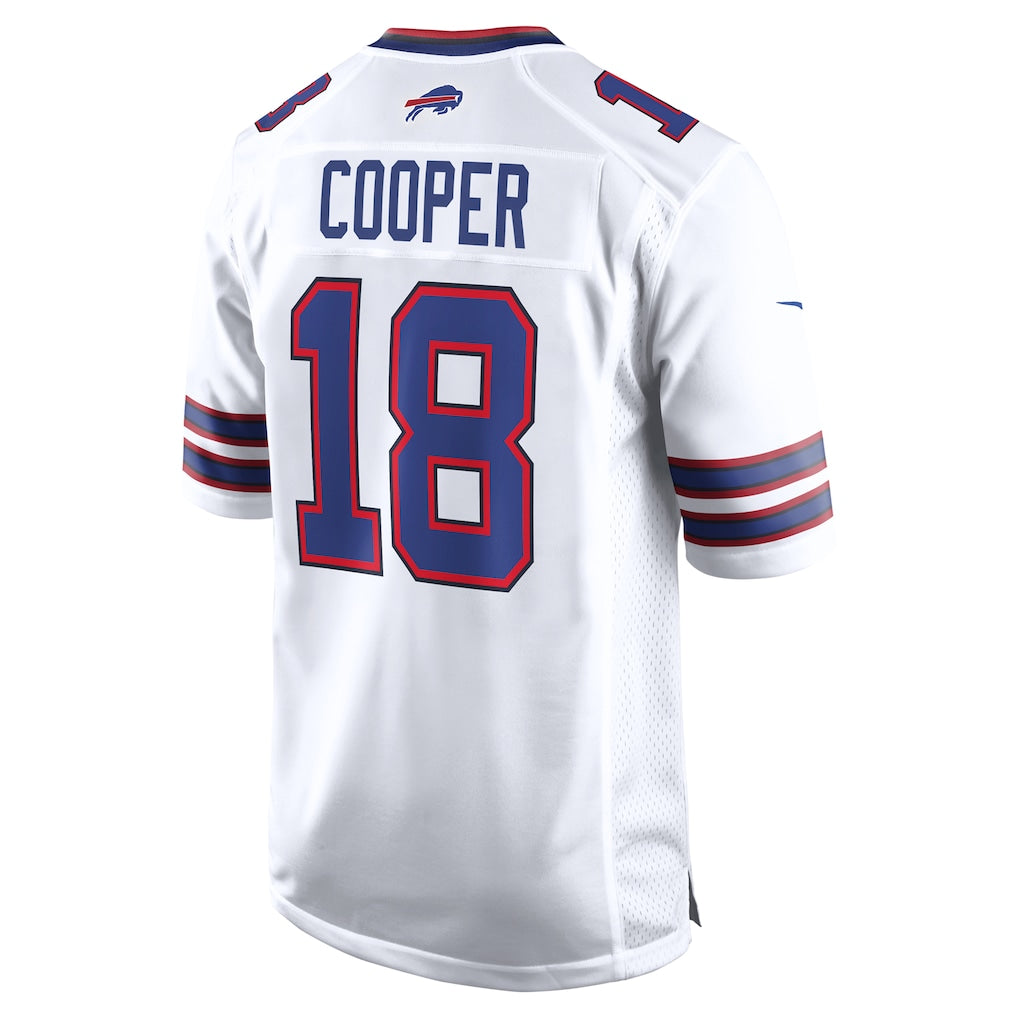 Kdoa B.Bills #18 Amari Cooper White Game Jersey