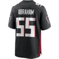 Kdoa A.Falcons #55 John Abraham Black Game Retired Player Jersey