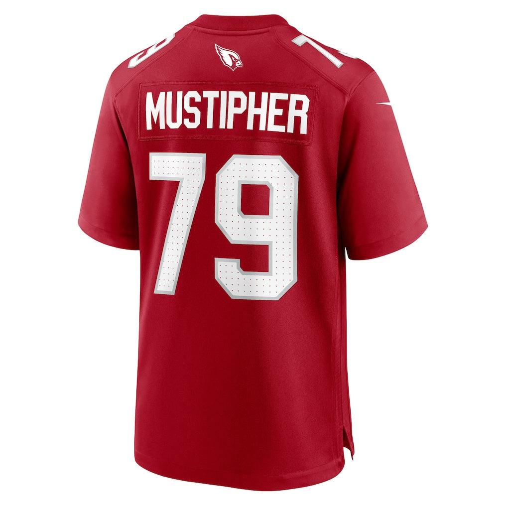 Kdoa A.Cardinals #79 PJ Mustipher Cardinal Team Game Jersey
