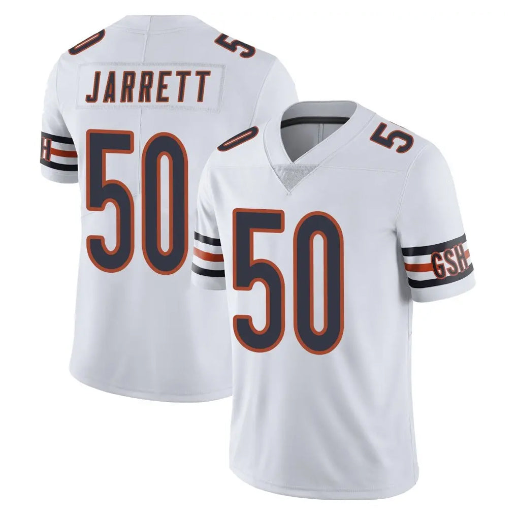 C.Bears #50 Grady Jarrett Player White Vapor Untouchable Limited Home Game Kdoa Stitched Jerseys