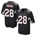 A.Cardinals #28 Andrew Wingard Player Black Home Game Kdoa Stitched Jerseys