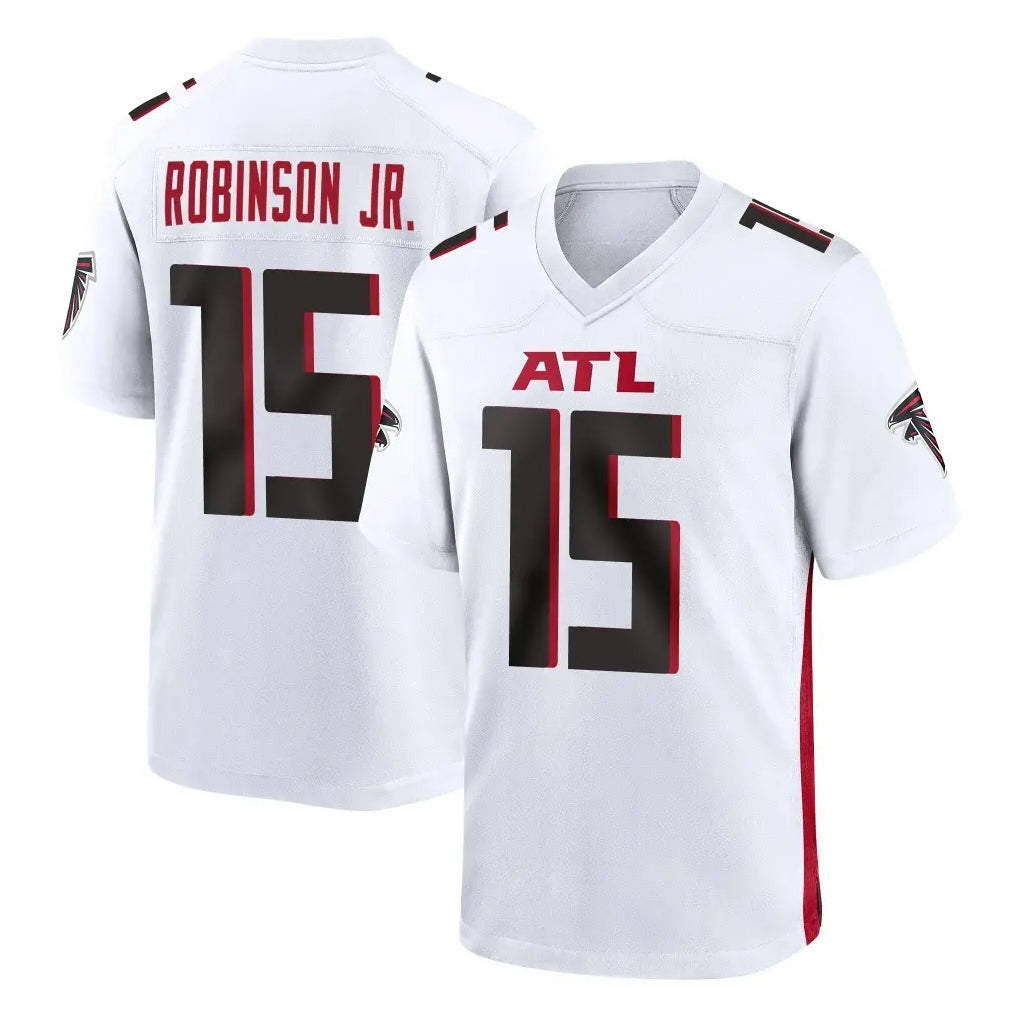 A.Falcons #15 Brian Robinson Player White Home Game Kdoa Stitched Jerseys