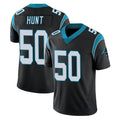 C.Panthers #50 Robert Hunt Player Black Vapor Untouchable Limited Game Kdoa Stitched Jerseys