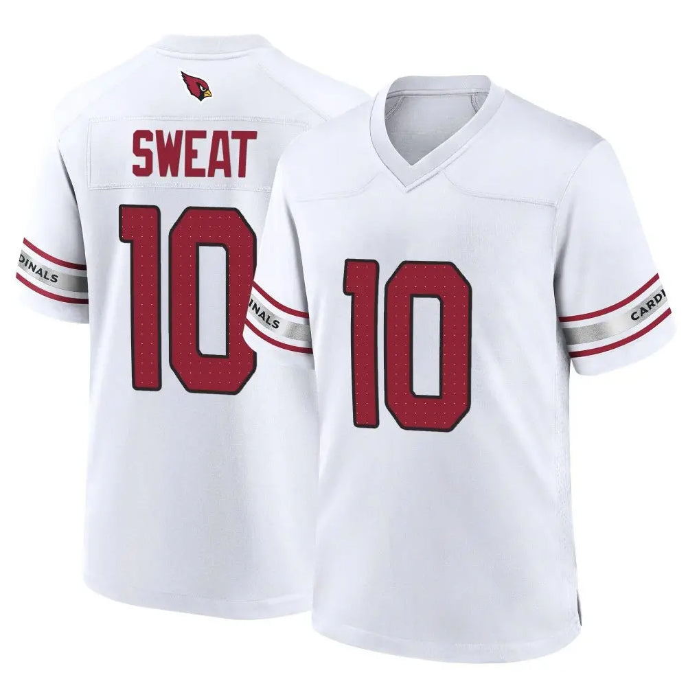 A.Cardinals #10 Josh Sweat Player White Home Game Kdoa Stitched Jerseys