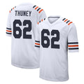 C.Bears #62 Joe Thuney Player White Classic Home Game Kdoa Stitched Jerseys