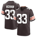 C.Browns #33 Ronnie Hickman Player Brown Home Game Kdoa Stitched Jerseys