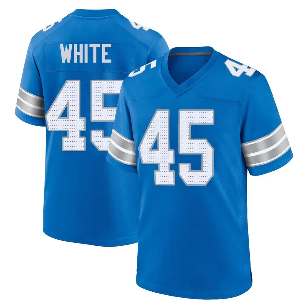 D.Lions #45 Devin White Player Blue Alternate Home Game Kdoa Stitched Jerseys