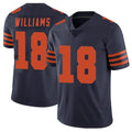 C.Bears #18 Caleb Williams Player Navy Blue Alternate Vapor Untouchable Limited Kdoa Stitched Jerseys