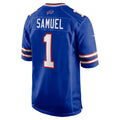 Kdoa B.Bills #1 Curtis Samuel Royal Game Jersey