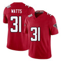 A.Falcons #31 Xavier Watts Player Red Team Color Vapor F.U.S.E. Limited Kdoa Stitched Jerseys