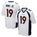 D.Broncos #19 Marvin Mims Jr. Player White Game Kdoa Stitched Jerseys