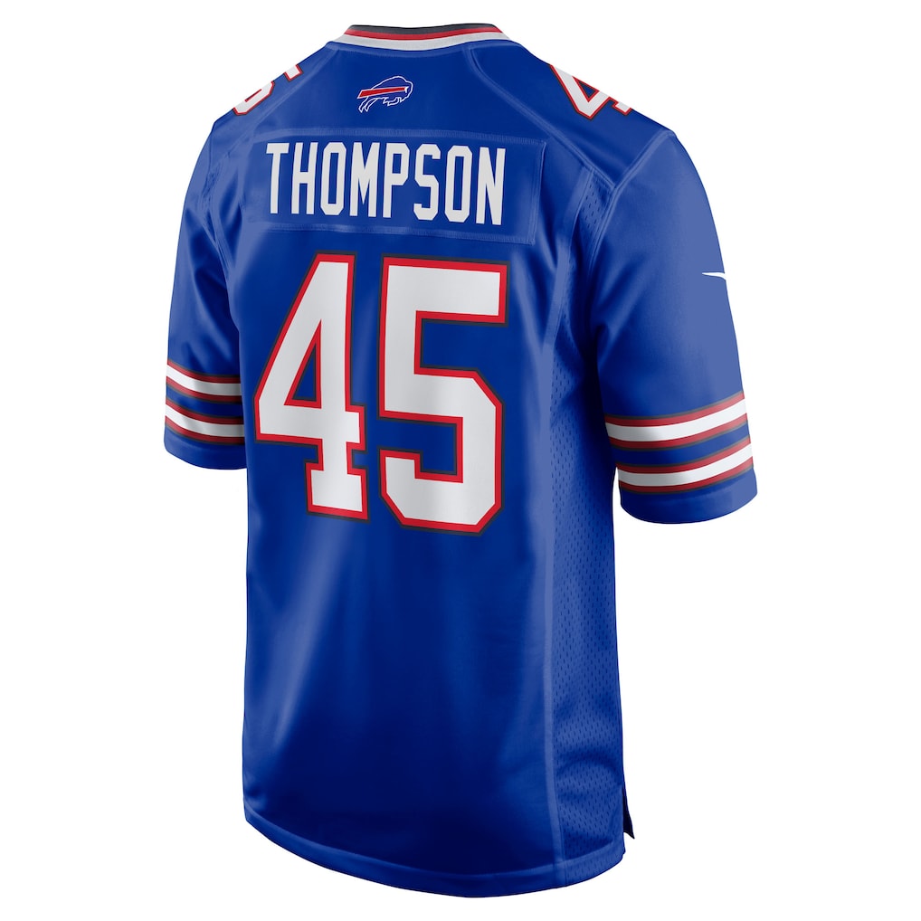Kdoa B.Bills #45 Shaq Thompson Royal Team Game Jersey
